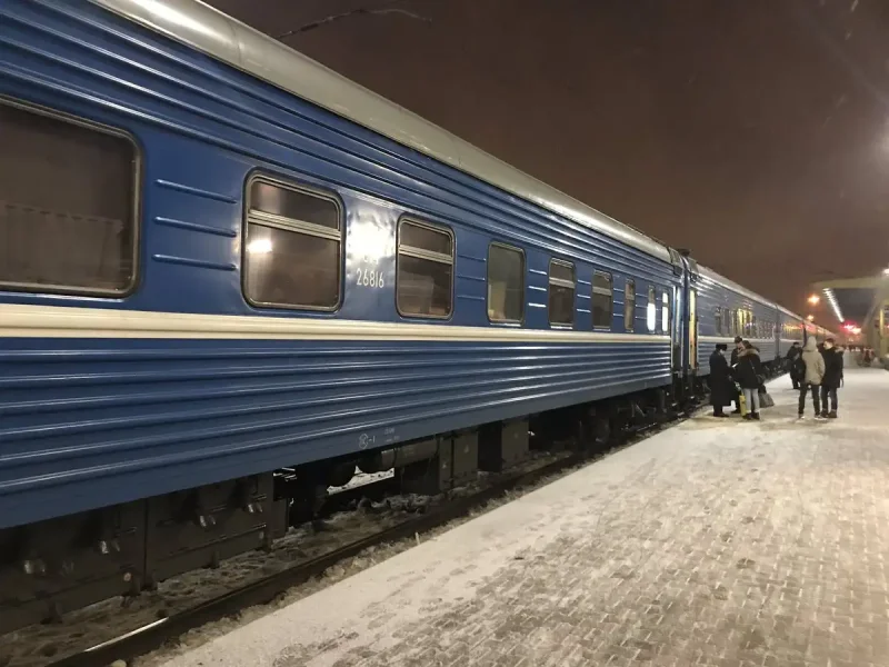 Попугай в поезде