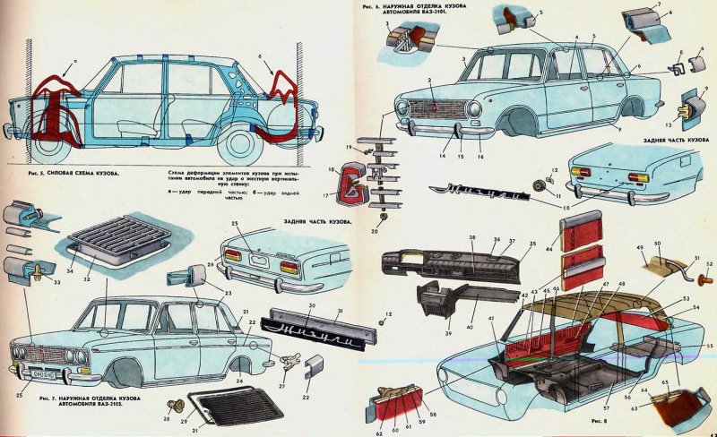 ВАЗ 2105 Blueprint