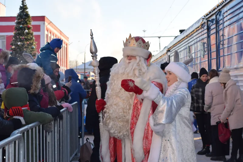 Поезд Деда Мороза Великий Устюг