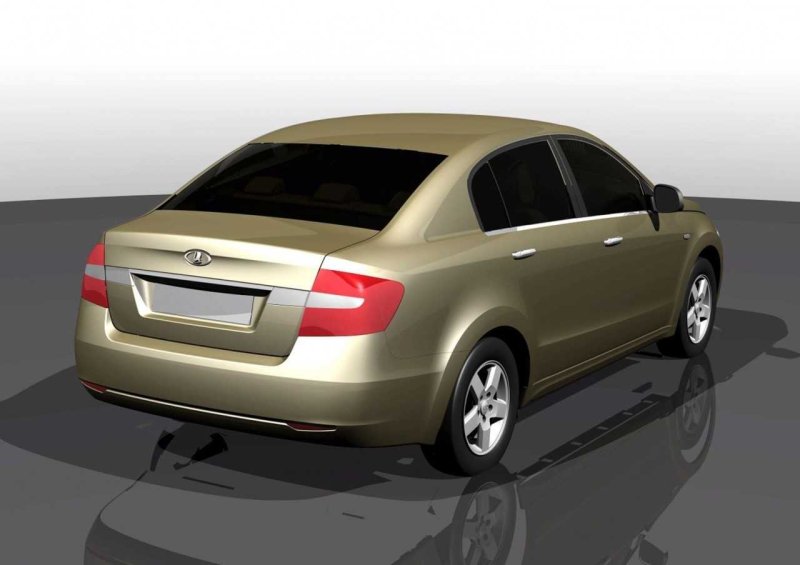 ВАЗ-2116 Lada siluet