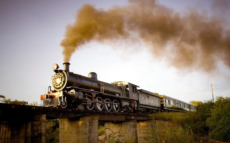 Парового Локомотива “Steam Wagon”