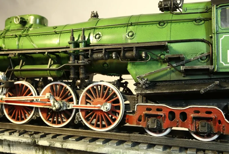 SCALETRAINSCLUB галерея паровоза ИС