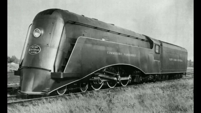 Паровоз стримлайнер Mercury 1936