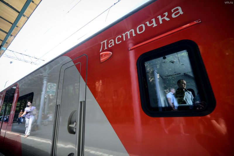 Поезд Ласточка Курск