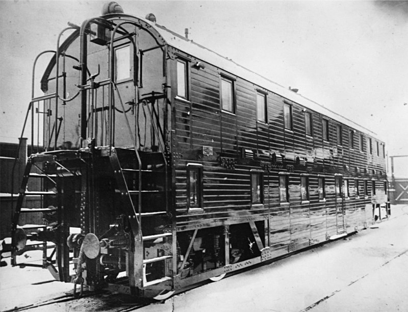 Двухэтажный вагон 1905 год Российская Империя