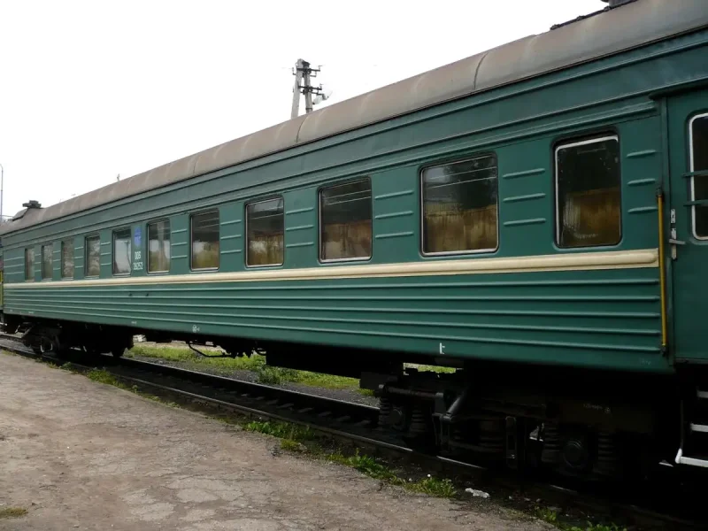 РЖД плацкарт вагон снаружи