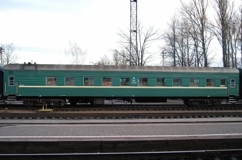 Зеленый вагон ТВЗ