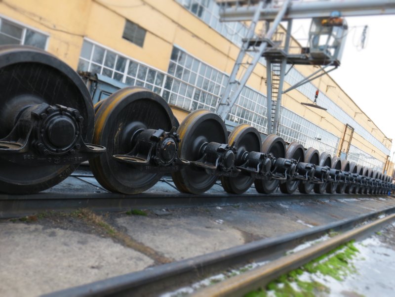 Тележка грузового вагона 2вс-105