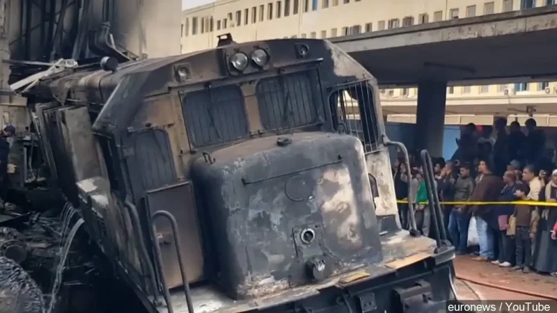 Горящий поезд