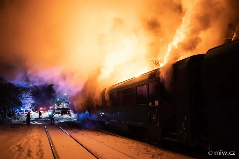 Пожары на Железнодорожном транспорте