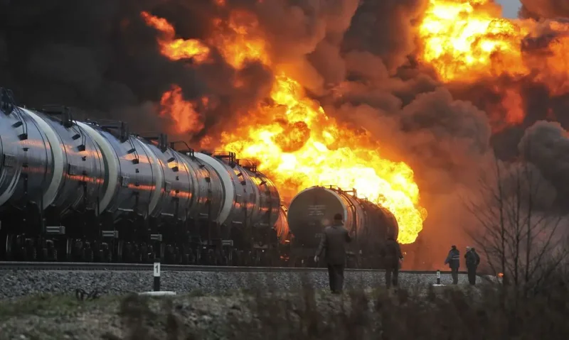 Пожары на Железнодорожном транспорте