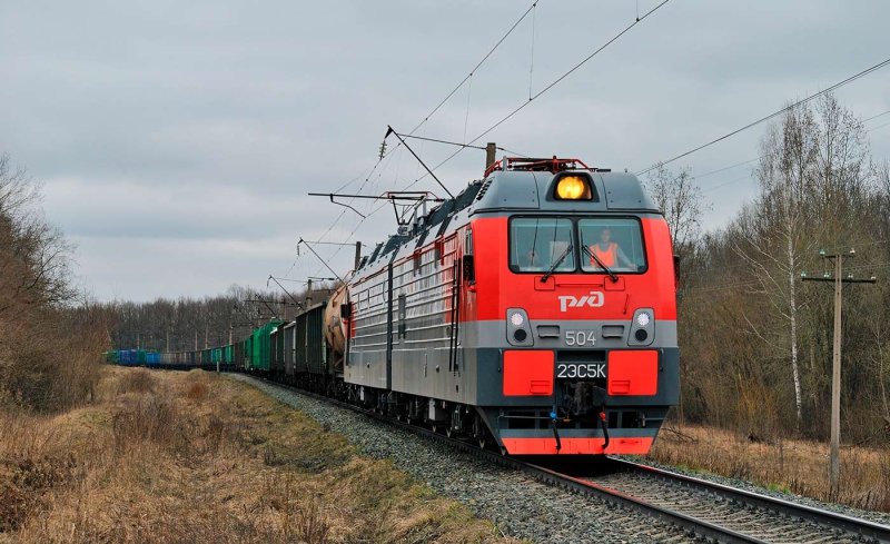 Электровоз эс5к Ермак