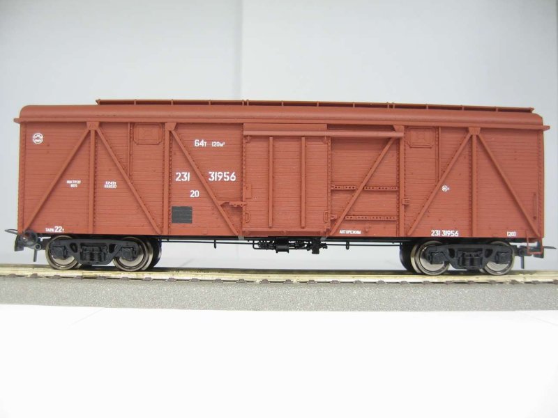 Крытый вагон Bergs Новотранс