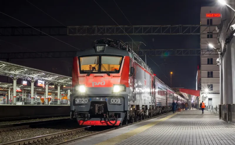 Станция Нижний Новгород Московский эп2к