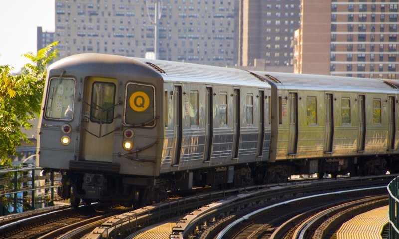 Поезд метро Нью-Йорка