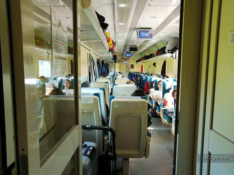 Поезд Иван Паристый Москва-Брянск двухэтажный игровая комната