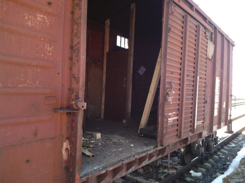 Грузовой вагон Теплушка