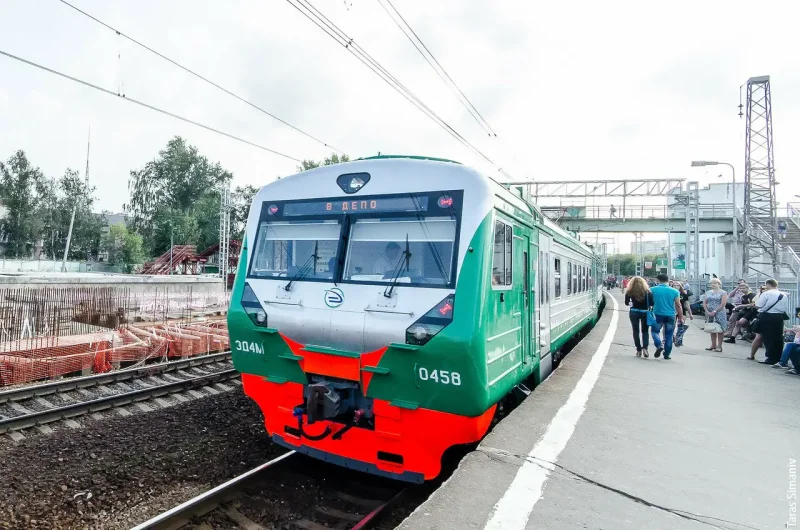Электричка Подмосковье