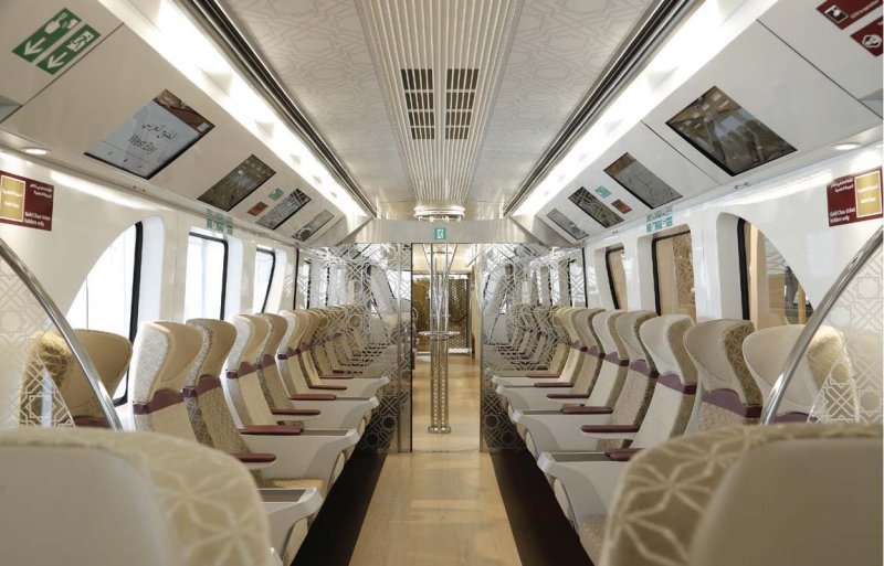 Метро Дохи вагоны
