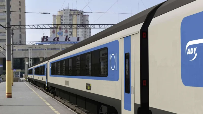 Скоростной поезд Баку Гянджа