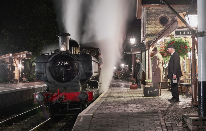 Американский паровоз Прери