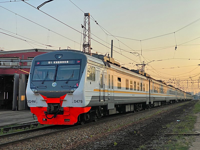 Электропоезд Москва