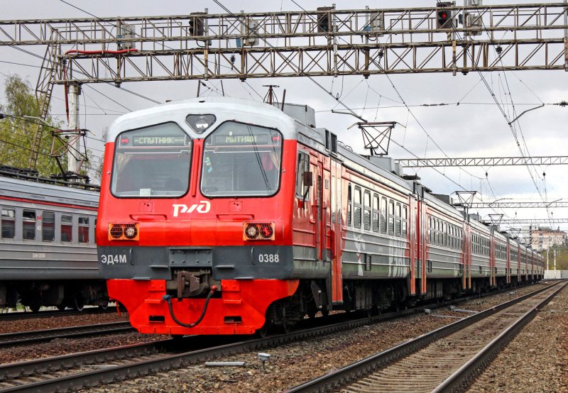 Электропоезд эд4м голова