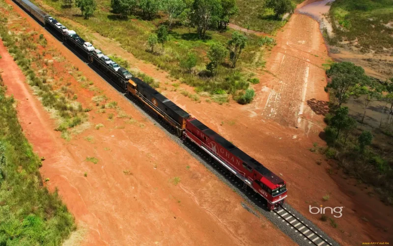 The Ghan поезд