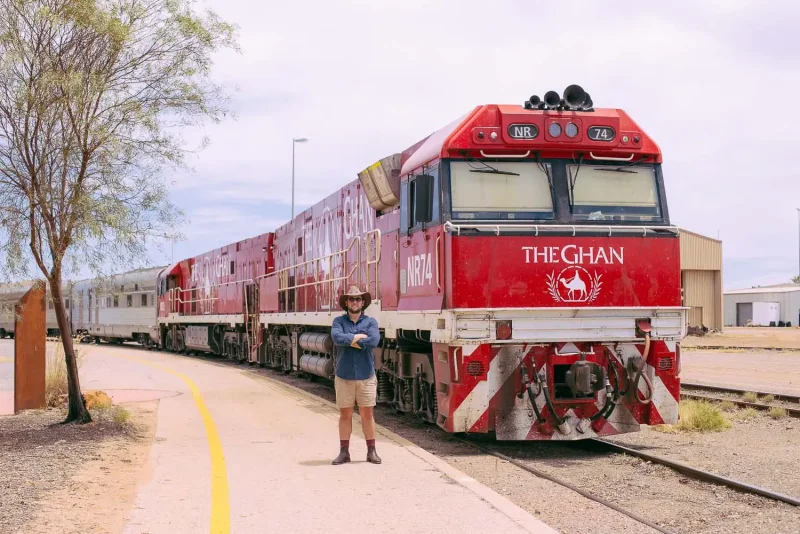 Поезд the Ghan Аделаида-Дарвин