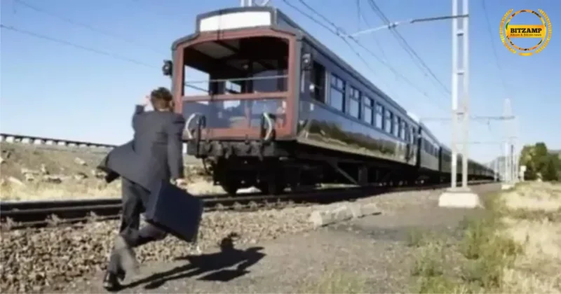 Поезд догоняет