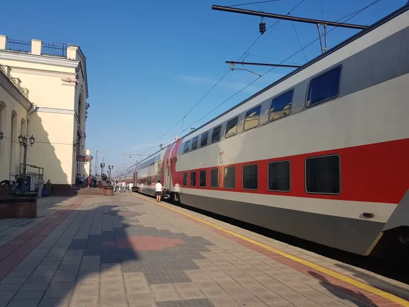 Двухэтажный поезд Воронеж