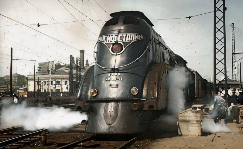Паровоз Иосиф Сталин