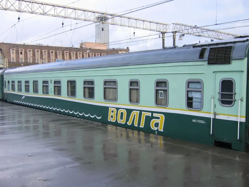 Фирменный поезд Волга 059а Санкт-Петербург