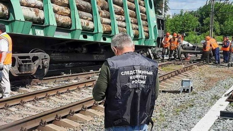 Сход вагонов на ТРАНССИБЕ