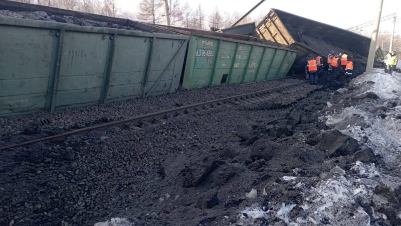 Сход вагонов
