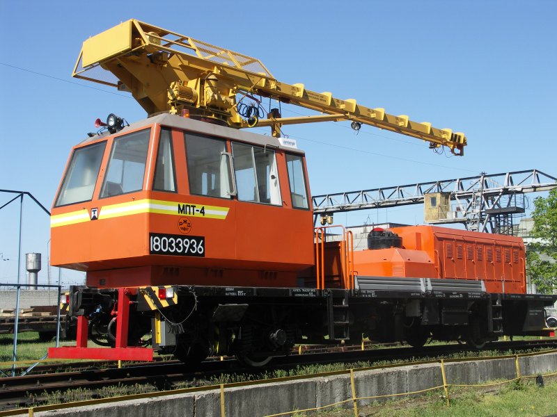 Кран мотовоза МПТ-4