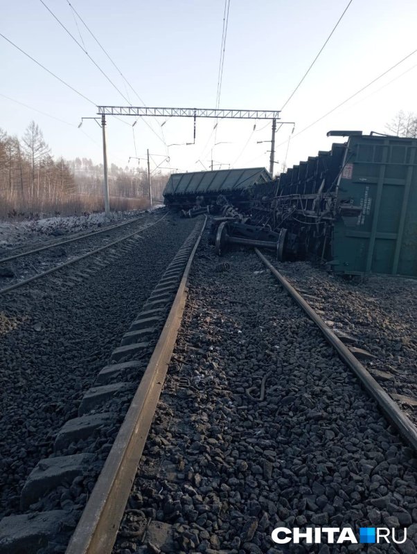 Сход вагонов Могоча