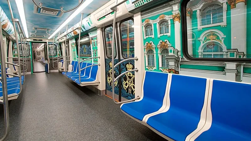 Вагоны питерского метро