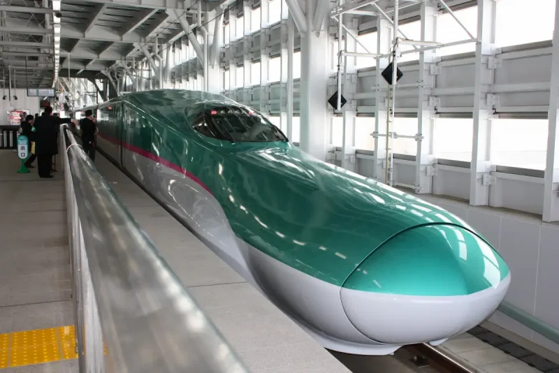 Shinkansen внутри
