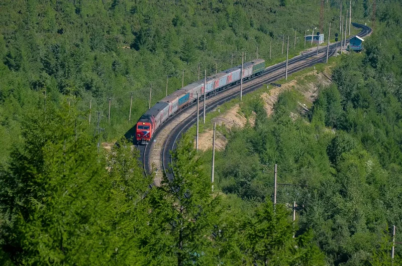 Транссибирская магистраль Новосибирск