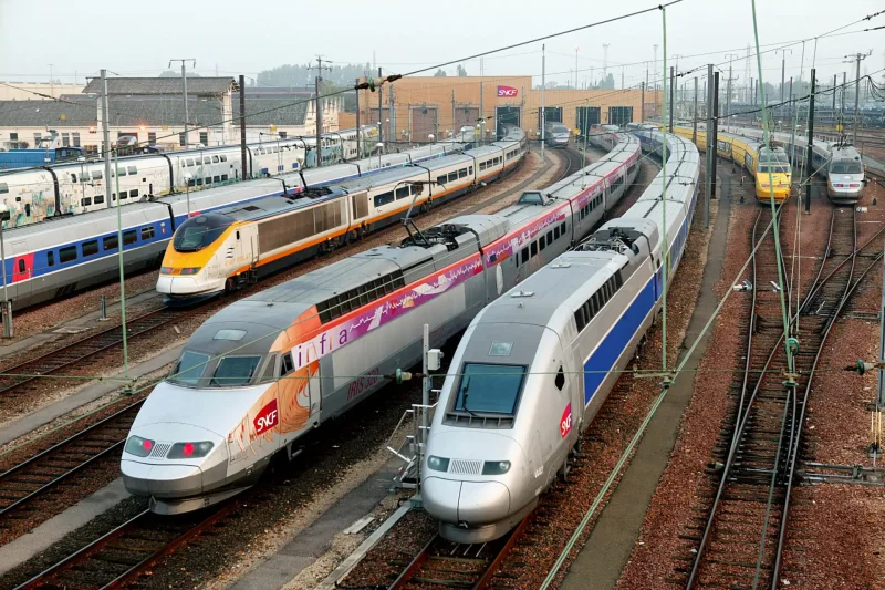 Французские скоростные поезда TGV