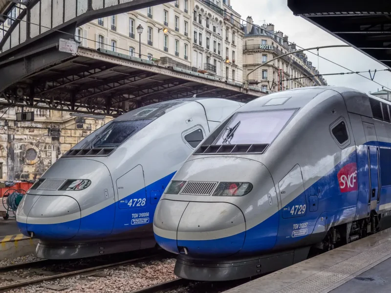 Французские скоростные поезда TGV