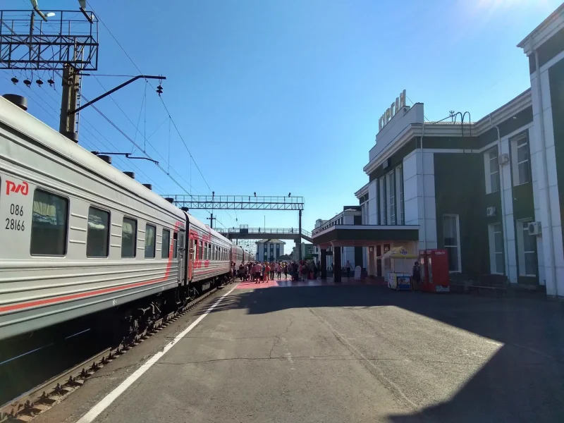 Поезд 127ы Красноярск Адлер