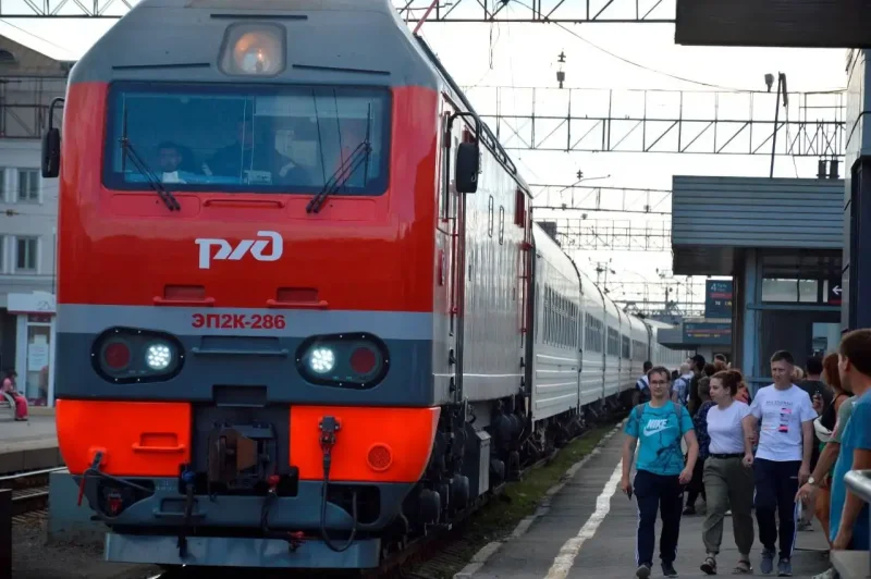 Прямой поезд в Казахстан