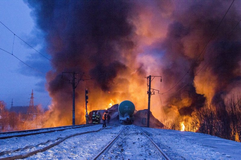 Пожары на Железнодорожном транспорте