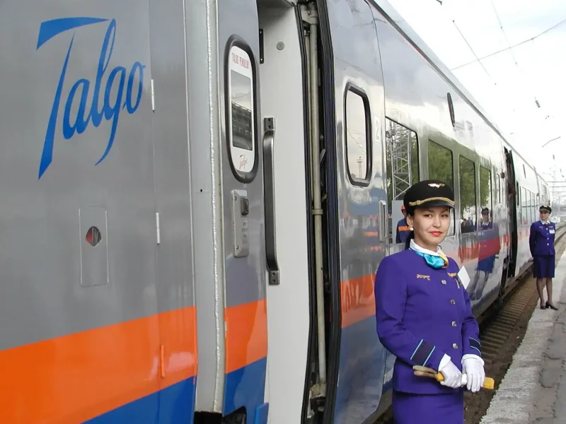 Talgo поезд Астана проводники