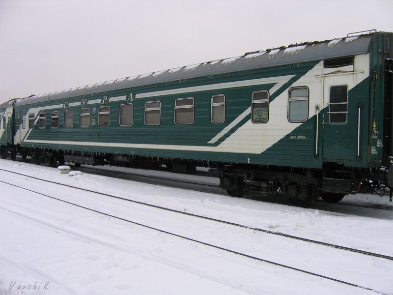 Фирменный поезд Сура 052й