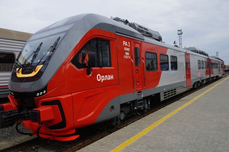 Орлан поезд Уфа Кумертау