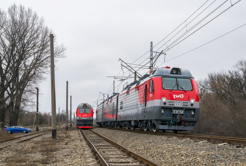 Электровоз «3эс5к-448»