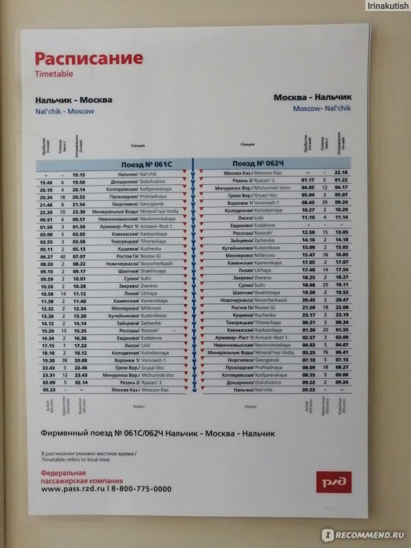 Вагон 10 св Барнаул Адлер
